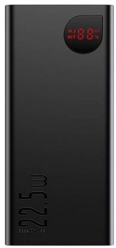 Внешний аккумулятор Baseus Adaman C+3U 22.5W PPAD020101 40000 мАч черный