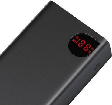 Внешний аккумулятор Baseus Adaman C+3U 22.5W PPAD020101 40000 мАч черный купить,NaN