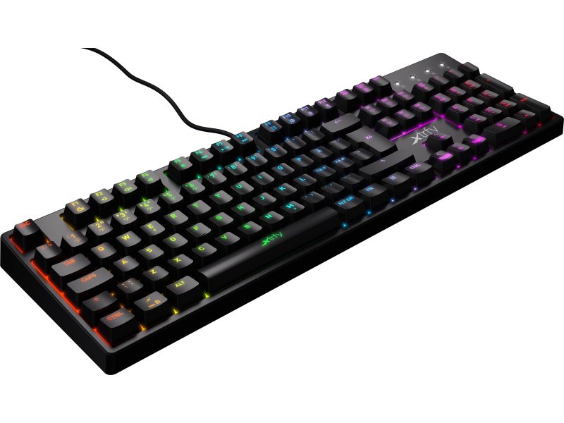 Клавиатура Xtrfy K4 RGB Kailh Red черная купить,0
