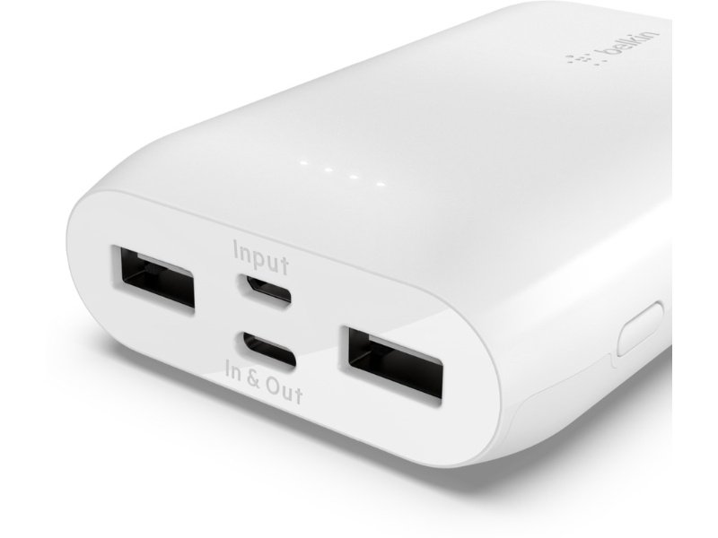 Power Bank Belkin 15W 10000mAh F8J267BTWHT белый