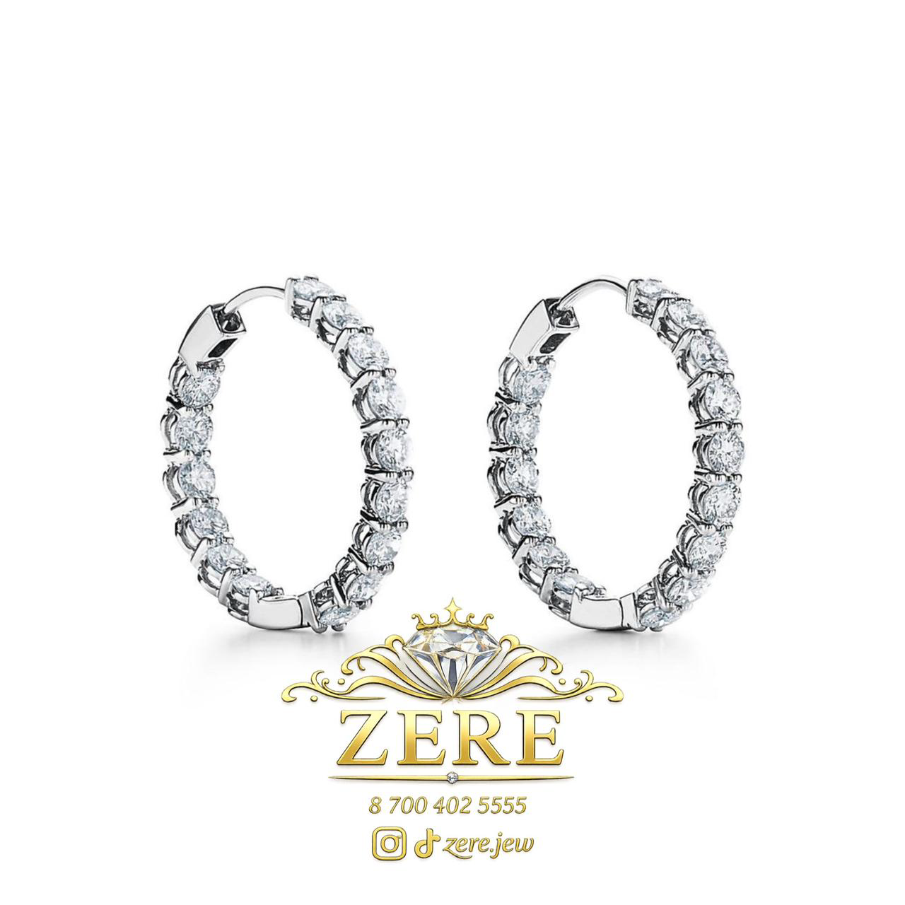 Серьги Zere ZR010326 серебро  купить,36965