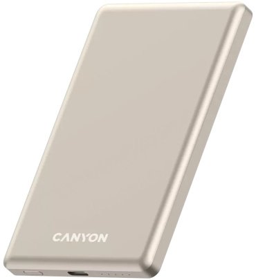 Внешний аккумулятор Canyon CNS-CPB505BE 5000 мАч бежевый