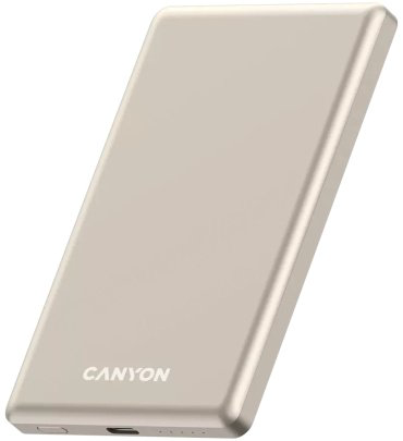 Внешний аккумулятор Canyon CNS-CPB505BE 5000 мАч бежевый