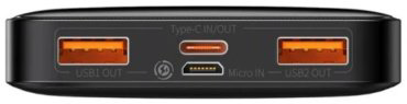 Внешний аккумулятор Baseus Bipow Digital Display PPDML-L01 10000 мАч черный купить,NaN