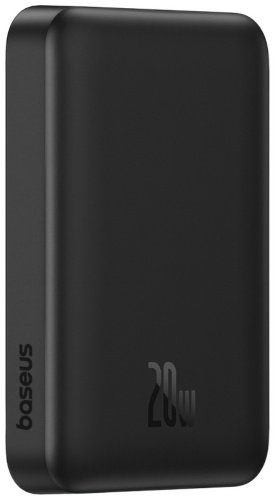 Внешний аккумулятор Baseus Magnetic Mini Air C+Qi 20W (MagSafe) P10059001113-00 10000 мАч черный купить,NaN