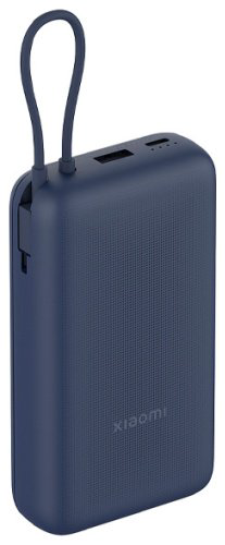 Внешний аккумулятор Xiaomi 33W Power Bank 20000mAh (Integrated Cable) Blue GL 20000 мАч синий