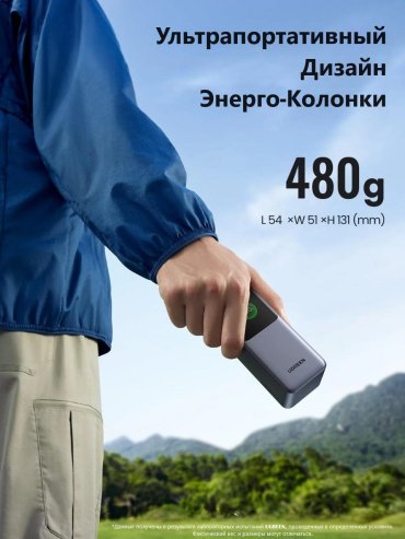 Внешний аккумулятор Ugreen 35524 20000 мАч серый - ForteMarket Внешний аккумулятор Ugreen 35524 20000 мАч серый купить,0
