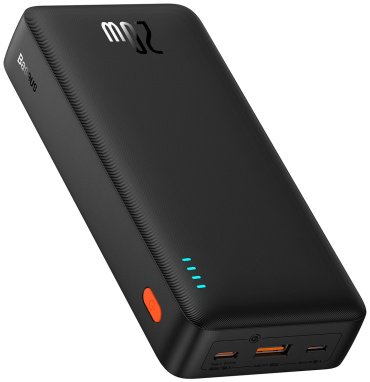Внешний аккумулятор Baseus Airpow C+U 20W P10022804113-00 20000 мАч черный купить,0