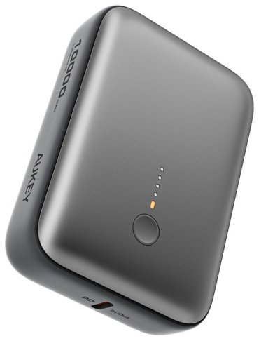 Внешний аккумулятор Aukey PB-Y55 10000 мАч серый - ForteMarket Внешний аккумулятор Aukey PB-Y55 10000 мАч серый купить,20990
