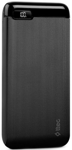 Внешний аккумулятор TTEC PowerSlim Pro LCD PD 2BB185S 10000 мАч черный купить,NaN