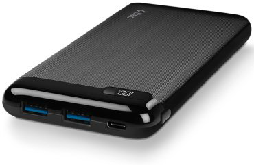 Внешний аккумулятор TTEC PowerSlim Pro LCD PD 2BB185S 10000 мАч черный купить,NaN