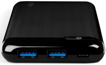Внешний аккумулятор TTEC PowerSlim Pro LCD PD 2BB185S 10000 мАч черный купить,NaN