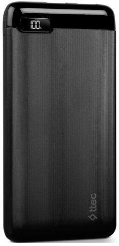 Внешний аккумулятор TTEC PowerSlim Pro LCD PD 2BB186S 20000 мАч черный