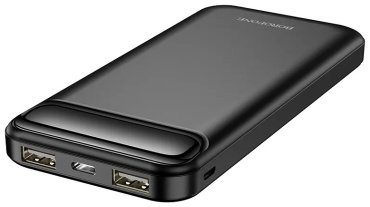 Внешний аккумулятор Borofone BJ14 10000mAh черный - ForteMarket Внешний аккумулятор Borofone BJ14 10000mAh черный купить,8990