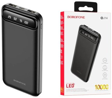 Внешний аккумулятор Borofone BJ14 10000mAh черный купить,0