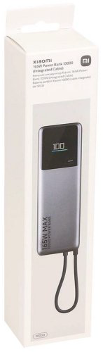 Внешний аккумулятор Xiaomi PB1165MI/BHR9361GL 10000 мАч серый купить,23990