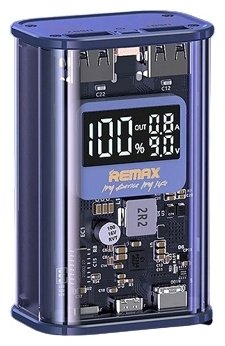 Внешний аккумулятор Remax RPP-570 10000 мАч синий