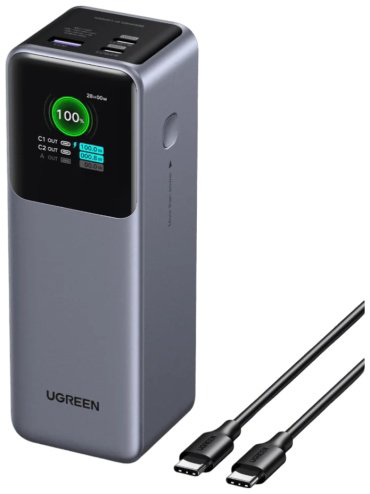 Внешний аккумулятор Ugreen 35525 25000 мАч серый - ForteMarket Внешний аккумулятор Ugreen 35525 25000 мАч серый купить,31800