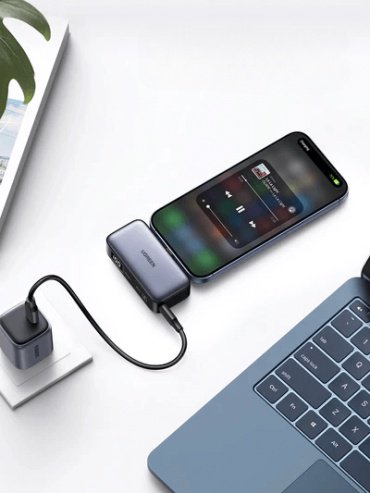Внешний аккумулятор Ugreen PB503 35338 5000 мАч серый купить,0