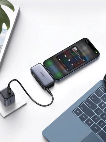 Внешний аккумулятор Ugreen PB503 35338 5000 мАч серый купить,NaN