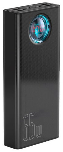 Внешний аккумулятор Baseus Amblight C+4U 65W PPLG000101 30000 мАч черный купить,NaN