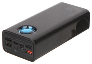 Внешний аккумулятор Baseus Amblight C+4U 65W PPLG000101 30000 мАч черный - ForteMarket Внешний аккумулятор Baseus Amblight C+4U 65W PPLG000101 30000 мАч черный купить,0
