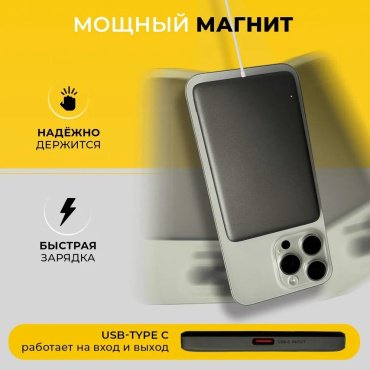 Внешний аккумулятор ACEFAST M8 5000 мАч черный - ForteMarket Внешний аккумулятор ACEFAST M8 5000 мАч черный купить,0