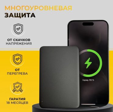 Внешний аккумулятор ACEFAST M8 5000 мАч черный - ForteMarket Внешний аккумулятор ACEFAST M8 5000 мАч черный купить,0