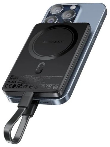 Внешний аккумулятор ACEFAST M8 5000 мАч черный - ForteMarket Внешний аккумулятор ACEFAST M8 5000 мАч черный купить,0