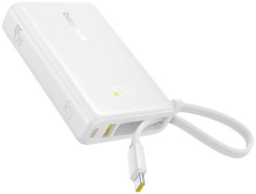 Внешний аккумулятор Baseus PicoGo 2C+U 45W 10000 мАч белый - ForteMarket Внешний аккумулятор Baseus PicoGo 2C+U 45W 10000 мАч белый купить,0
