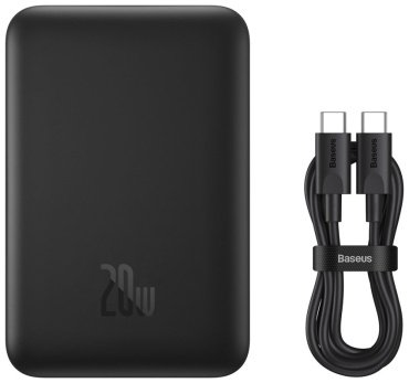 Внешний аккумулятор Baseus Magnetic Mini PPCX030001 10000 мАч черный купить,NaN