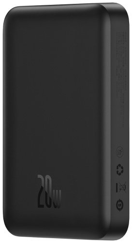 Внешний аккумулятор Baseus Magnetic Mini PPCX030001 10000 мАч черный купить,0