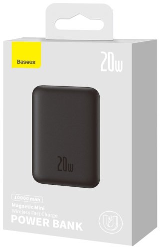 Внешний аккумулятор Baseus Magnetic Mini PPCX030001 10000 мАч черный купить,0