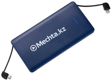 Внешний аккумулятор Mechta ENYZ04 5000 мАч синий купить,0