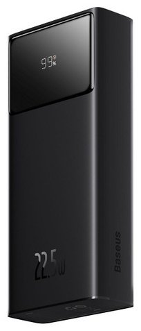 Внешний аккумулятор Baseus Star-Lord C+2U 22.5W PPXJ060001/PPXJ080001 20000 мАч черный - ForteMarket Внешний аккумулятор Baseus Star-Lord C+2U 22.5W PPXJ060001/PPXJ080001 20000 мАч черный купить,0