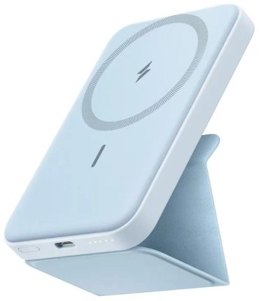 Внешний аккумулятор Anker ANK PCore Mag-Go 5K A1611 BL 5000 мАч голубой