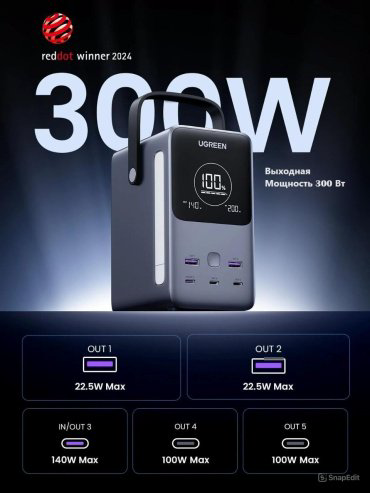 Внешний аккумулятор Ugreen 25286 48000 мАч серый купить,52990