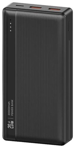 Внешний аккумулятор Usams US-CD204W 20000 мАч черный