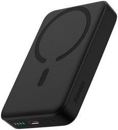 Внешний аккумулятор Baseus Magnetic Mini C+Qi 30W PPCX110201 10000 мАч черный