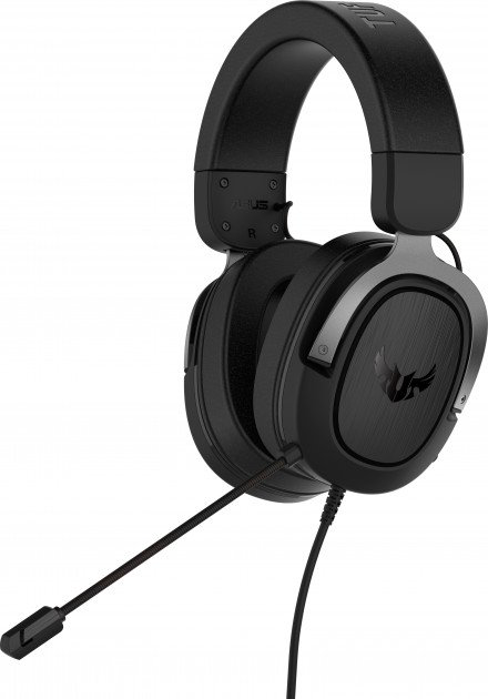 Наушники Asus TUF Gaming H3 90YH028G-B1UA00 чёрно-серые купить,NaN