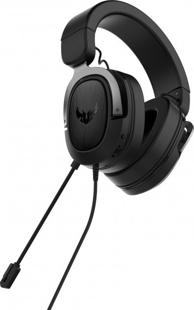 Наушники Asus TUF Gaming H3 90YH028G-B1UA00 чёрно-серые купить,NaN