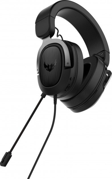 Наушники Asus TUF Gaming H3 90YH028G-B1UA00 чёрно-серые купить,NaN