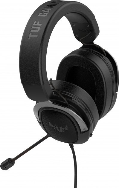 Наушники Asus TUF Gaming H3 90YH028G-B1UA00 чёрно-серые купить,NaN