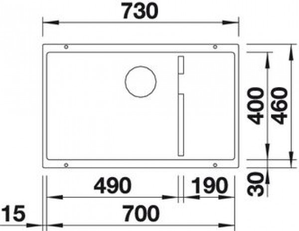Кухонная мойка Blanco Subline 700-U Level 526004 черная купить,0