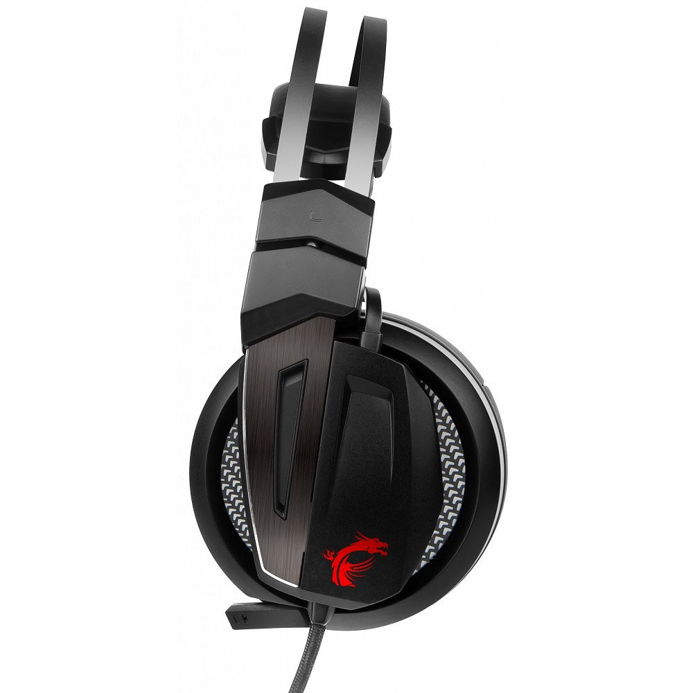 Наушники MSI Immerse GH60 чёрные купить,NaN