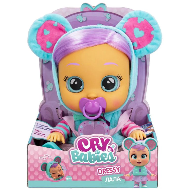 Кукла IMC toys Cry babies Лала Dressy 40888 купить,NaN
