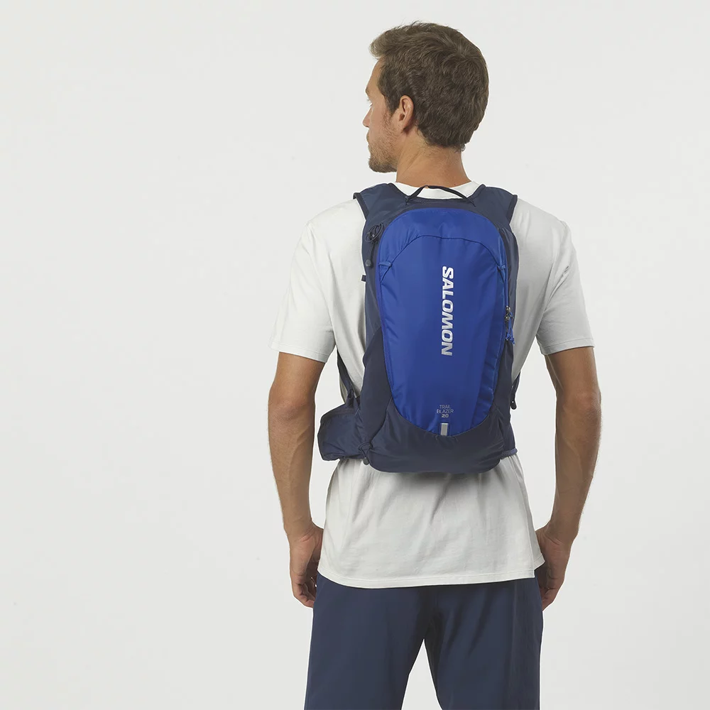 Рюкзак Salomon Trailblazer 20 NS синий купить,NaN