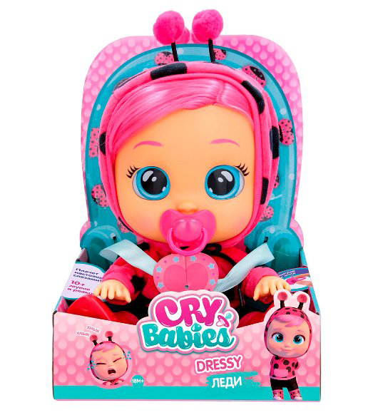 Кукла IMC toys Cry babies Леди 40885
