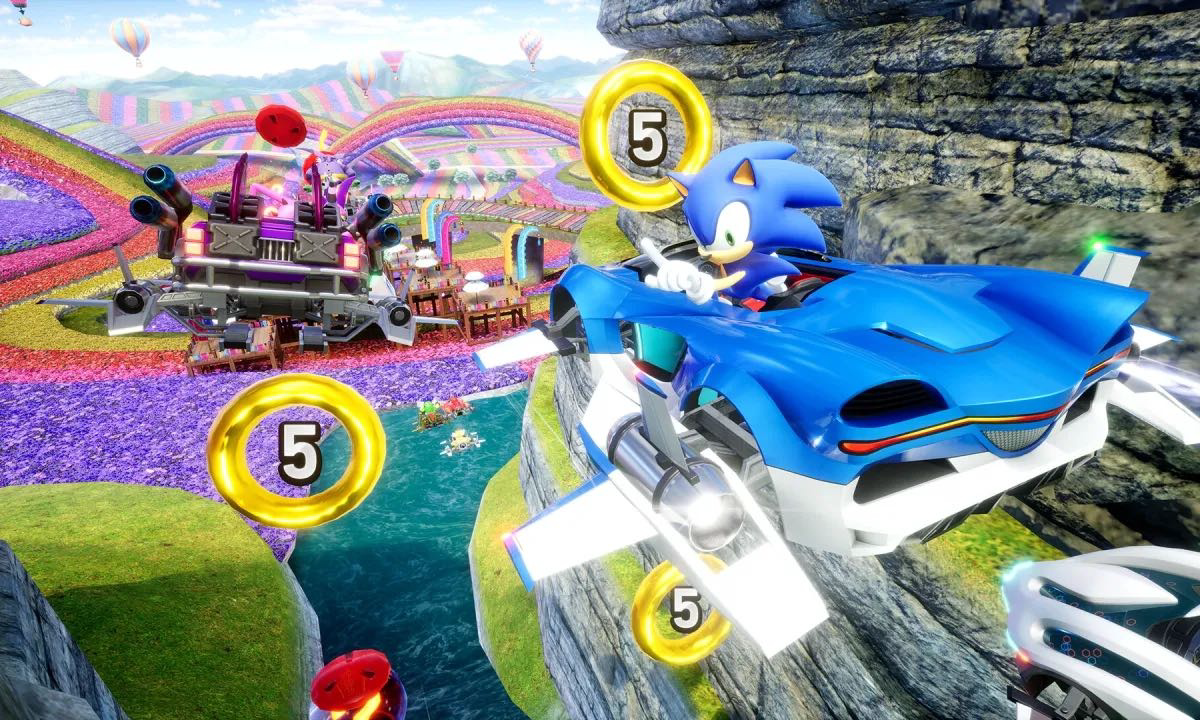 Игра для PS5 Sonic Racing: CrossWorlds