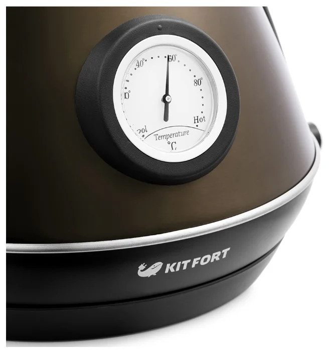 Электрочайник Kitfort KT-644-2 1,7л бронзовый купить,NaN
